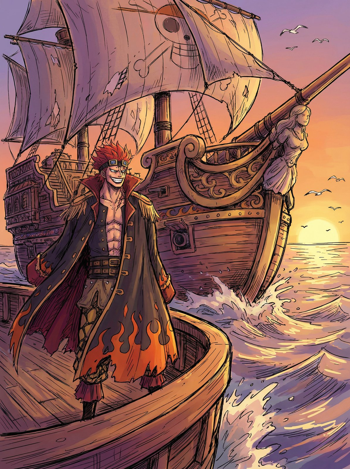 看片精选动漫-烈焰船长